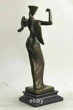 Salvador Dali Bronze Sculpture Angel Signed and Sealed Lost Wax Method Art