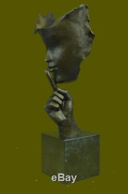 Salvador Dali Contemporary Art Tribute Bronze Statue / Sculpture Marble