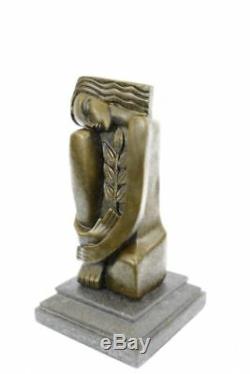 Salvador Dali Contemporary Art Tribute Bronze Statue / Sculpture Marble