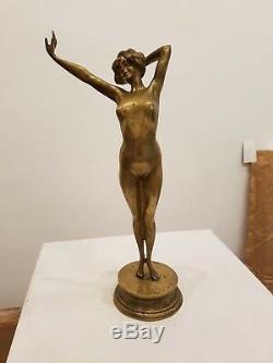 Sculpture, Art Deco Bronze By Paul Philippe 1870-1930