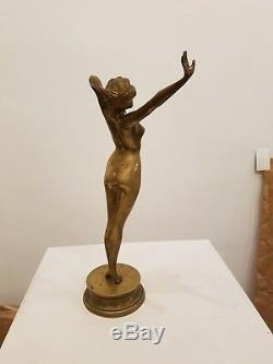 Sculpture, Art Deco Bronze By Paul Philippe 1870-1930