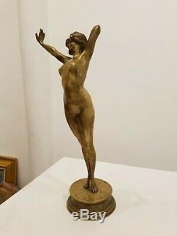 Sculpture Art Deco Bronze, Paul Philippe (1870-1930)