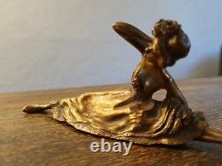 Sculpture Bronze Art New Erotic The Great Disparity Dancer French Cancan