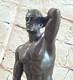 Sculpture Statue Figurine Art Bronze Of A Nude Gay Man Signed By Mavchi