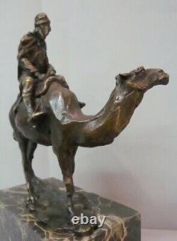 Sculpture of a Camel Statue in Tuareg Animalier Art Deco Style Art
