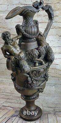 Signed Bronze Sculpture Mythology Art Detailed Centaur Statue