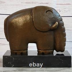 Source Salvador Dali Abstract Modern Art Elephant Bronze Sculpture Figurine Nr