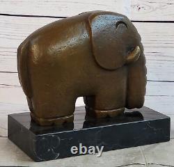 Source Salvador Dali Abstract Modern Art Elephant Bronze Sculpture Figurine Nr