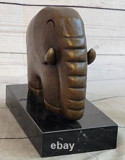 Source Salvador Dali Abstract Modern Art Elephant Bronze Sculpture Figurine Nr