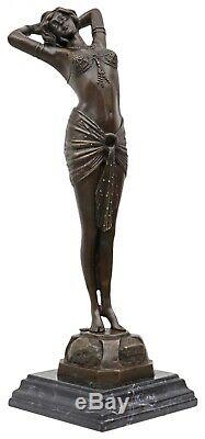 Statue Erotic Art Bronze Sculpture 42cm Figurine
