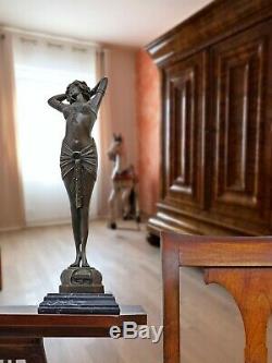 Statue Erotic Art Bronze Sculpture 42cm Figurine