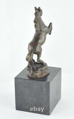 Statue Sculpture Animal Horse Style Art Deco Massive Bronze Sign