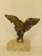 Statue Sculpture Bronze Eagle Bird Animal Style Art New Beginning 20th