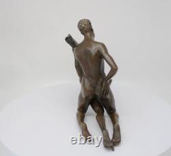 Statue Sculpture Couple Sexy Style Art Deco Style Art Nouveau Bronze Solid Sign