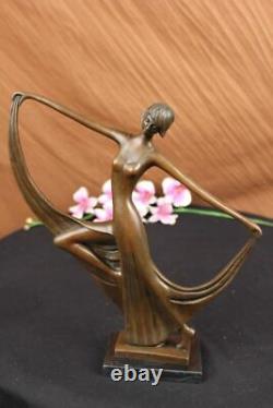 Statue Sculpture Dancer Sexy Art Deco Style Art New Style Bronze Fonte