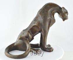 Statue Sculpture Dragon Animal Style Art Deco Style Art New Solid Bronze