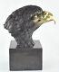 Statue Sculpture Eagle Bird Animal Style Art Deco Style Art Nouveau Bronze