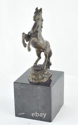 Statue Sculpture Horse Animal Style Art Deco Style Art Nouveau Massive Bronze