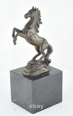 Statue Sculpture Horse Animal Style Art Deco Style Art Nouveau Massive Bronze