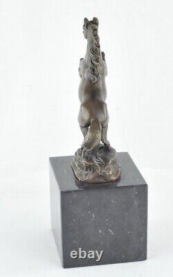 Statue Sculpture Horse Animal Style Art Deco Style Art Nouveau Massive Bronze