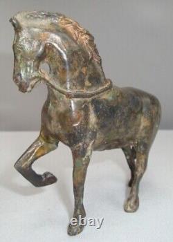 Statue Sculpture Horse Animal Style Art Deco Style Art Nouveau Solid Bronze