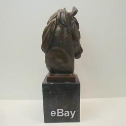 Statue Sculpture Horse Animal Style Art Deco Style Art Nouveau Solid Bronze