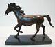 Statue Sculpture Horse Foal Animalier Art Deco Style Art Nouveau Bronze