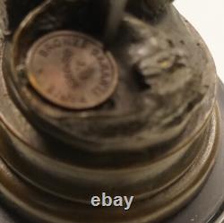 Statue Sculpture Justice Themis Art Deco Style Art Nouveau Bronze Massif