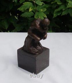 Statue Sculpture Nude Character Style Art Deco Style Art New Solid Bronze Si