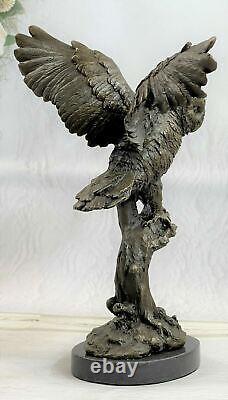 Statue Sculpture Owl Life Wild Deco Style Art New Style Bronze Sale