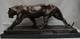 Statue Sculpture Panther Animal Style Art Deco Style Art Nouveau Bronze Mass