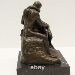 Statue Sculpture Romeo and Juliet Sexy Style Art Deco Style Art Nouveau Bronze