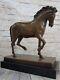 Tang Horse By Barye Modern Art Deco Bronze Sculpture Figurine Casting