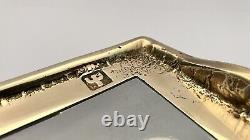 Tray Design Vide-Poche Marshall Sculpture Brutalist Art Bronze Ashtray 1980