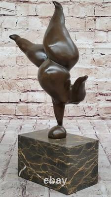 Vintage Bronze Sculpture Abstract Mid-Century Modern Nude Modernist Art Sale Nr