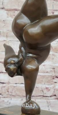 Vintage Bronze Sculpture Abstract Mid-Century Modern Nude Modernist Art Sale Nr
