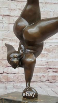 Vintage Bronze Sculpture Abstract Mid-Century Modern Nude Modernist Art Sale Nr