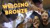 Welding A Bronze Sculpture And Adding Patinas