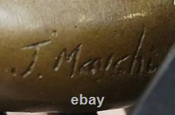 Western Art Deco Sculpture Sexy Nude Woman Bronze Statue Sale