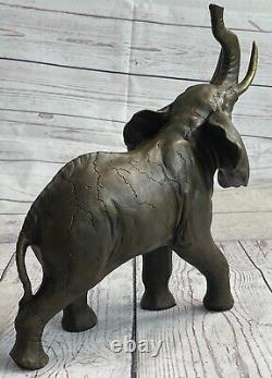Western Pure Bronze European Style Art Deco Sculpture Elephant Statue Sale