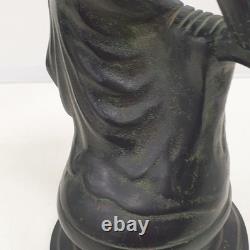 Woman Sculpture Statue 26 cm Bronze Art Nouveau Antique Style