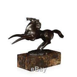 World Art Horse Small Sculpture Bronze Multicolored, 16x24x7,5 CM