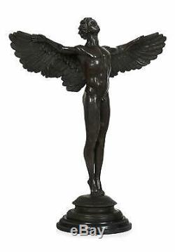 World Art Icarus Bronze Sculpture, Multicolored, 60x57x22,5 CM