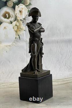 12 Western Art Déco Bronze France Napoléon Bonaparte Sculpture Lost Cire