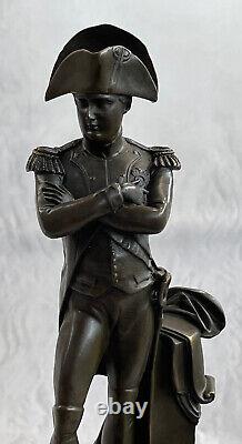 12 Western Art Déco Bronze France Napoléon Bonaparte Sculpture Lost Cire