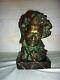 1920/1930 Buste De Beethoven Signé Pierre Le Faguays Bronze Sculpture Art Deco