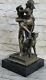 Abduction Viol De Sabine Rome Femme Bronze Sculpture Statue Figurine Art Nouvea