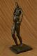 Abstrait Art Moderne Femme Woman Bronze Artiste Par Dali Sculpture Figurine