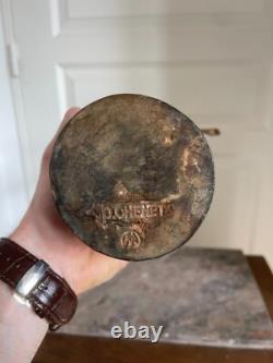 Ancien Sculpture Bronze Danseuse à l'Antique Art Déco Signé P CHENET France