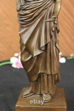 Ancient Mâle Bronze Métal Classique Art Grec Romain Sculpture Figurine Statue